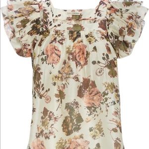 Ulla Johnson Kiki Floral Top